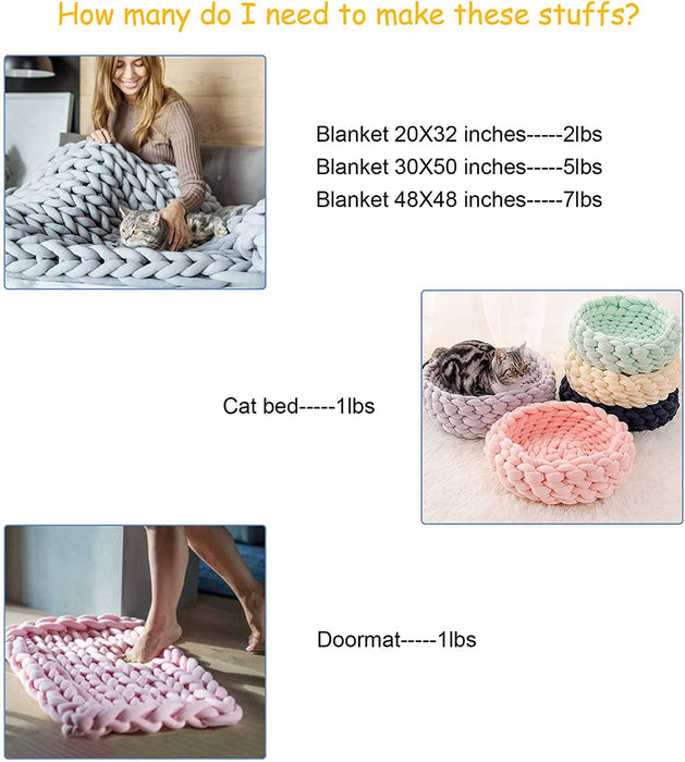 Simthread Super Thick Knit Crochet Thread Simthread LLC