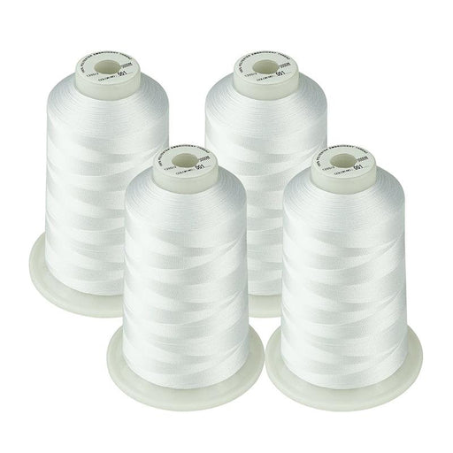 Simthread Transparent invisible thread size .004 Clear White Black  Monofilament Sewing Thread 1500 Yards mini-king Spools