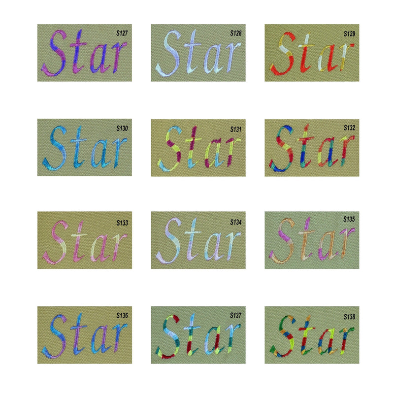 Simthread Vibrant Variegated Polyester Embroidery Thread Single Spool - 1000M - 38 Unique Colors - Simthread - High Quality Machine Embroidery Thread Supplier