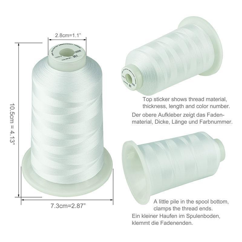 Sim Thread Variegated Simthread Vibrant Variegated Polyester Embroidery Thread Single Spool ...