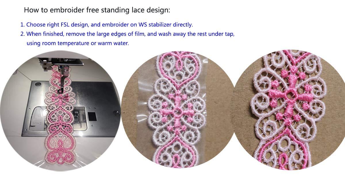 Wash Away Embroidery Stabilizer SF090 30cm*10Y — Simthread - High Quality  Machine Embroidery Thread Supplier